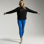 Freya Sweatshirt Black Front View 3