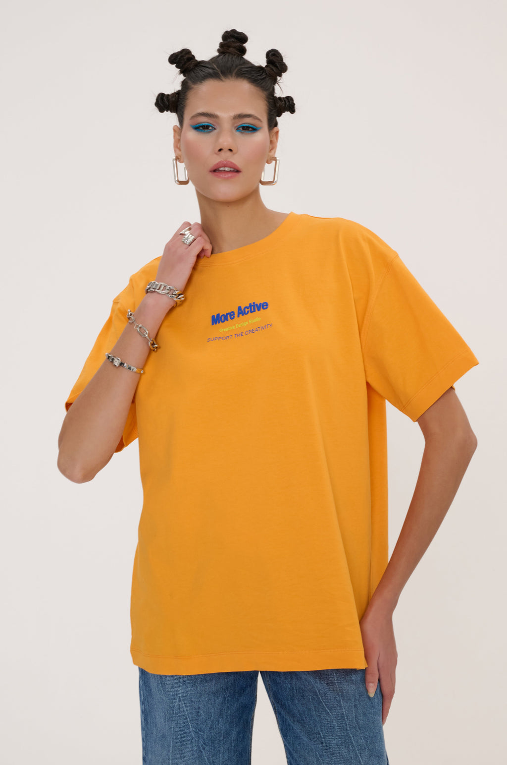Label Oversize Graphic T-shirt