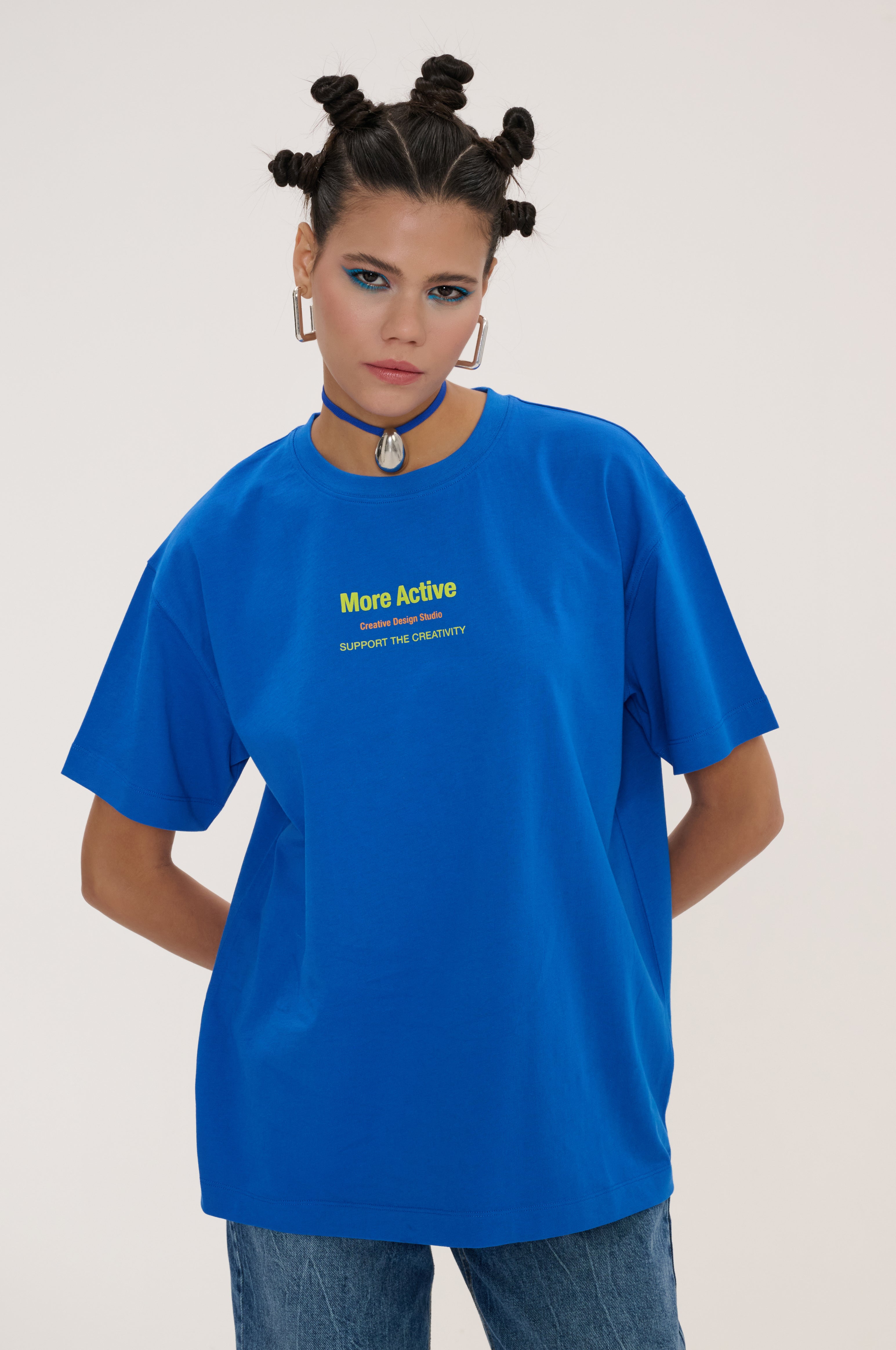 Label Oversize Graphic T-shirt