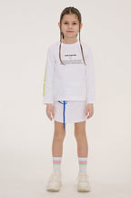 My Milena Graphic T-shirt White Front View