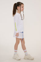My Milena Graphic T-shirt White Side View
