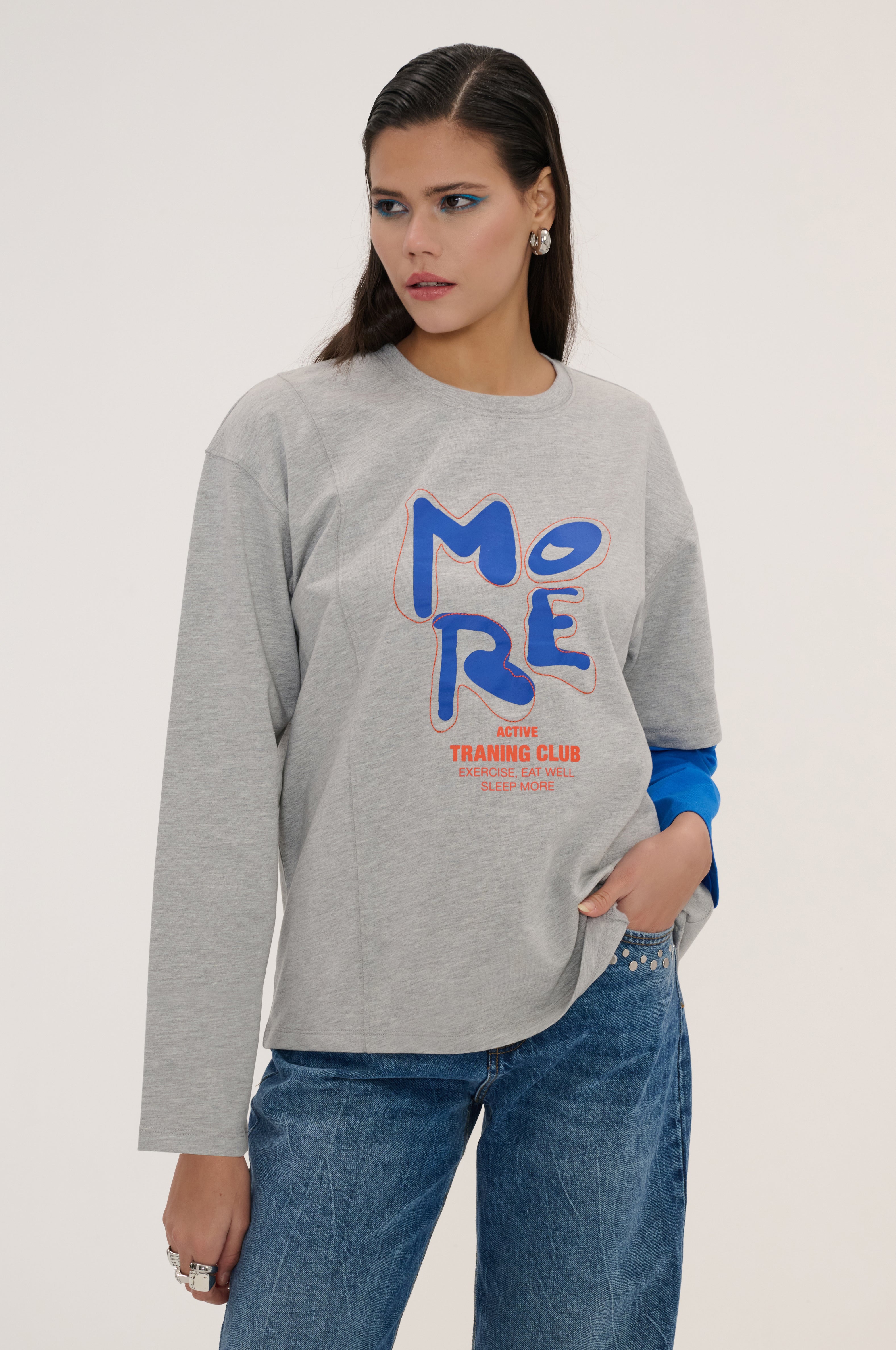 Leroy Organic Cotton Oversized Top T-shirt