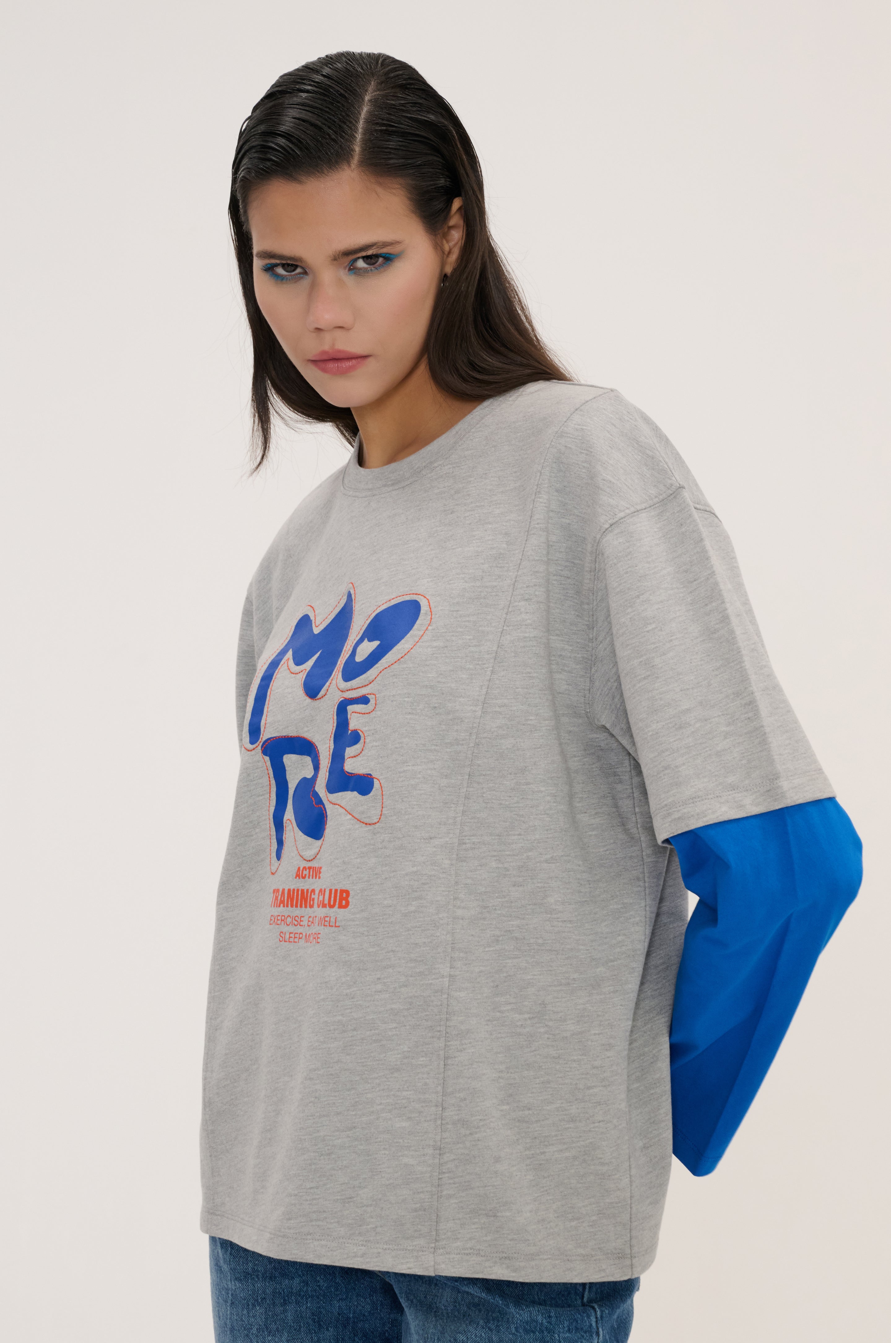 Leroy Organic Cotton Oversized Top T-shirt