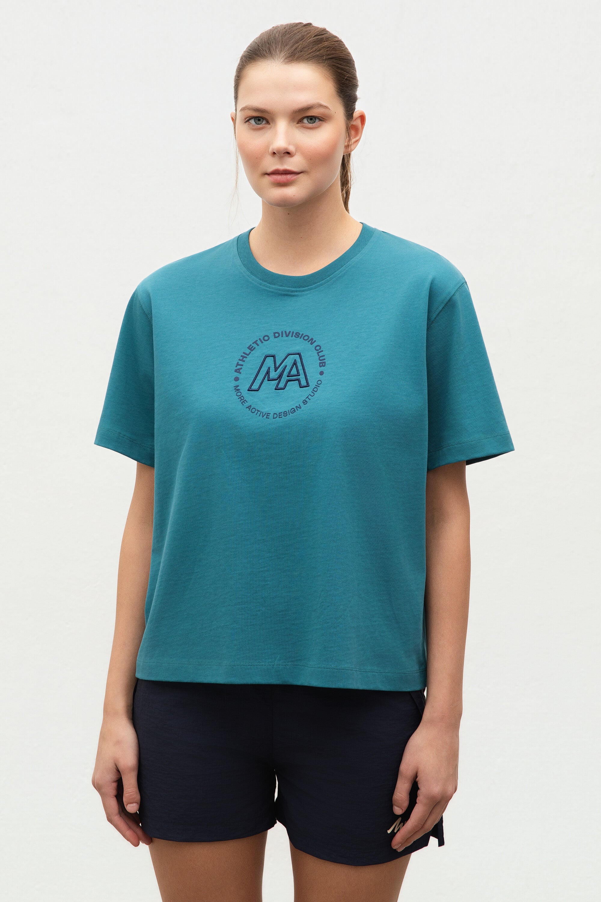Ss Heavy Jersey Tshirt Colonial Blue 1