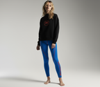 Freya Sweatshirt Black Front View 4