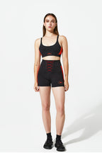 Athena Comfort compression Shorts Poppy Red Front View 3