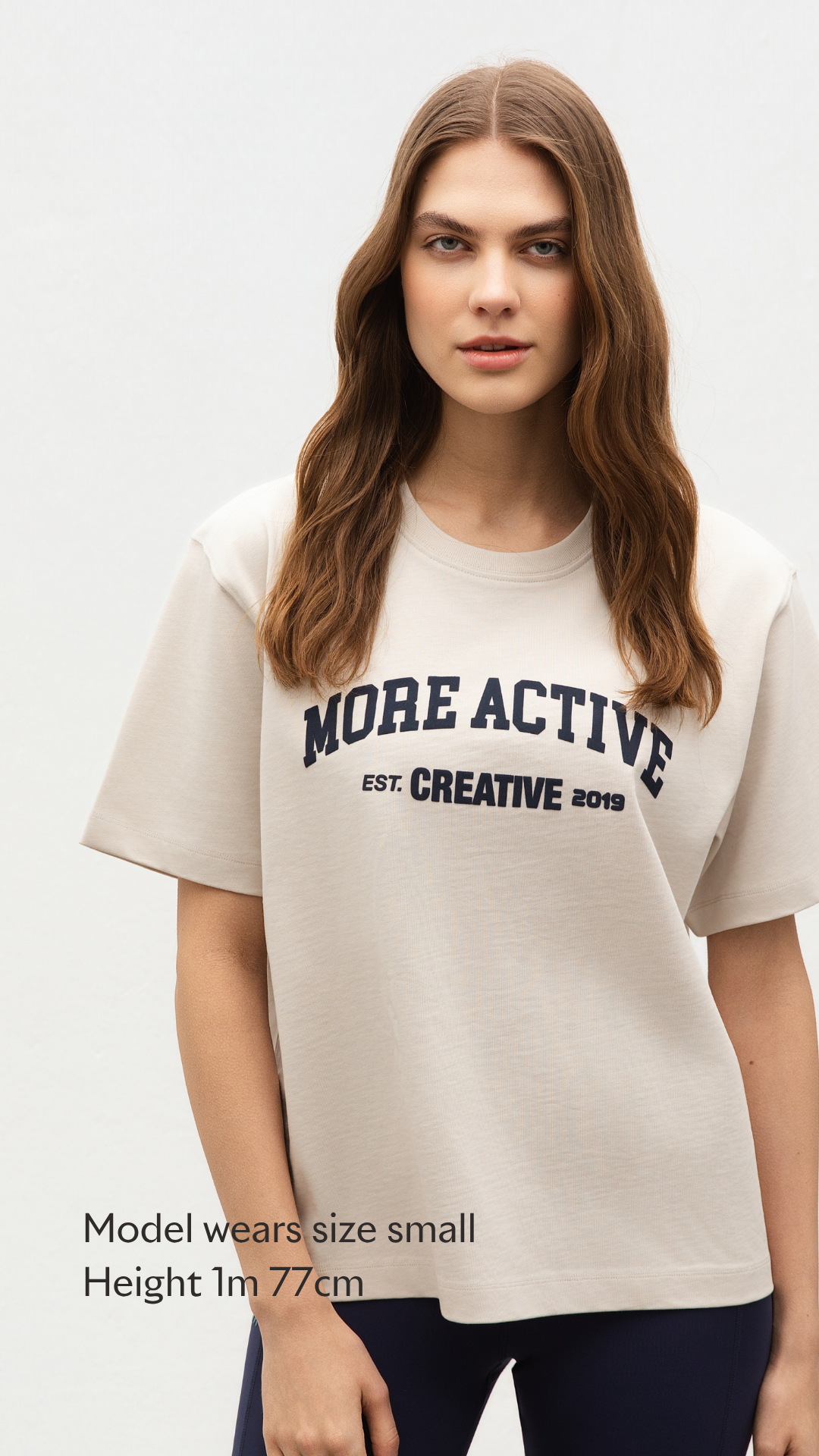 Short Sleeve Heavy Jersey Tshirt Cloud Dancer Full details video
