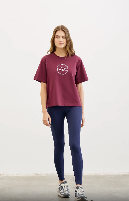 Navy Lila sports Leggings
