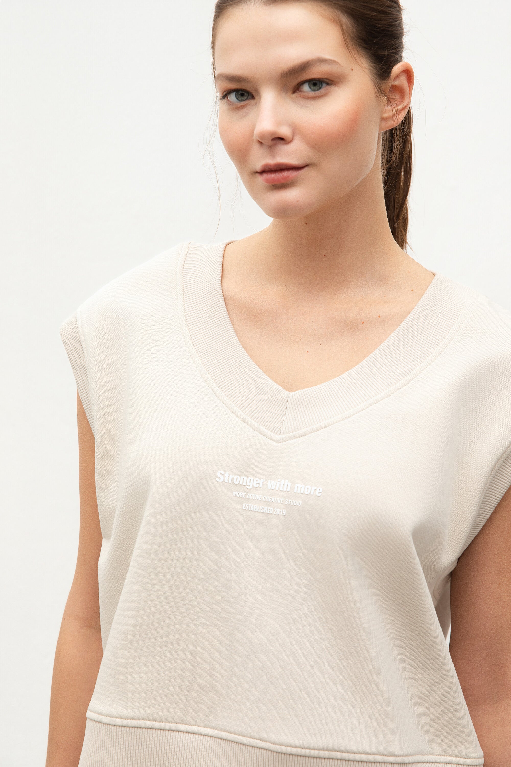 sweater_vest_women__More_Activewear_V_Neck_Sleeveless_Fleece_Sweatshirt